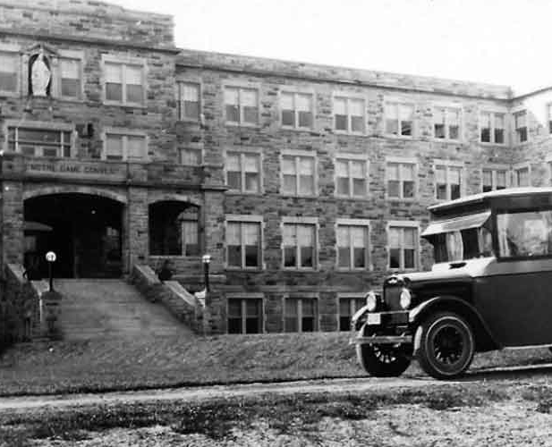 Bus transit at Notre Dame Academy in Waterdown