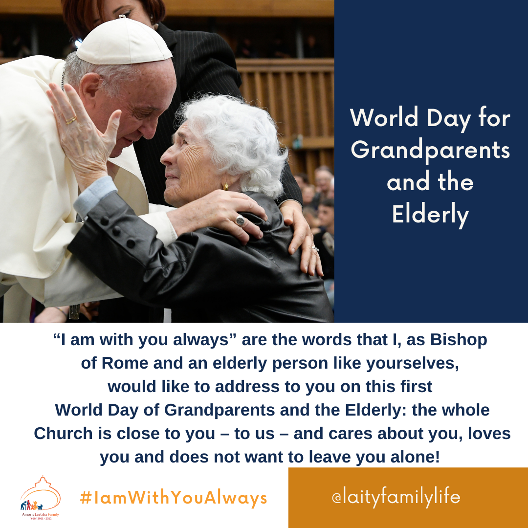 Prayer for World Day for Grandparents and the Elderly School Sisters
