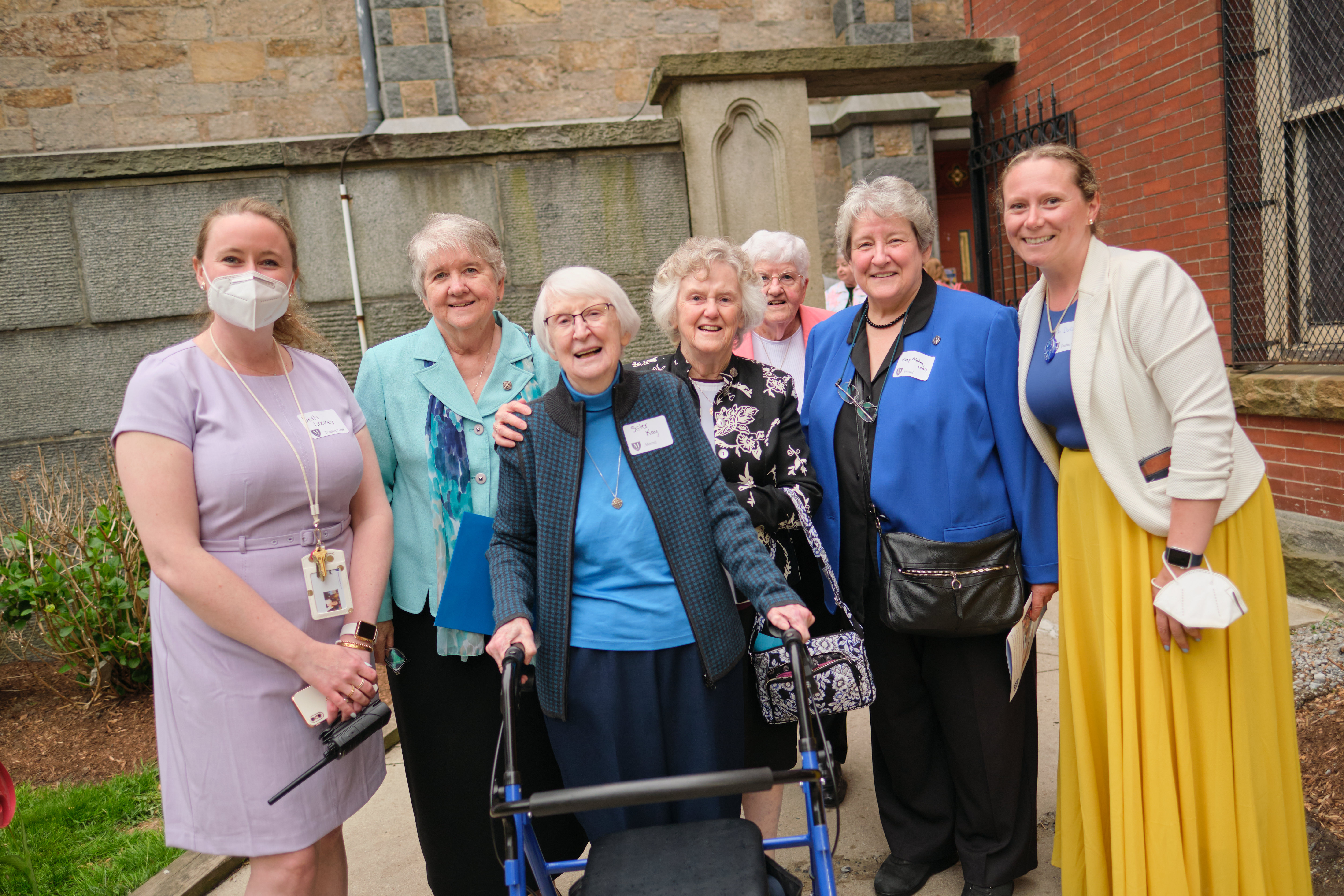 Some Sisters from her community joined Sister Pat and the Mission Grammar staff for the celebration. Sister Donna was unable to 