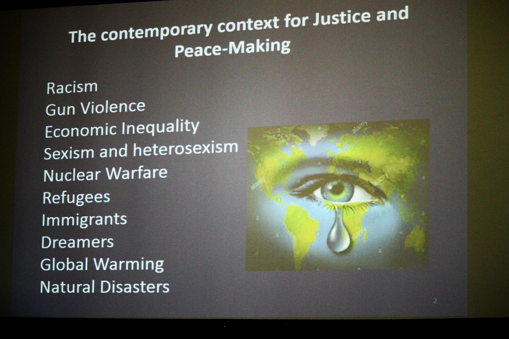 Slides from Sister Arlene's NDMU talk