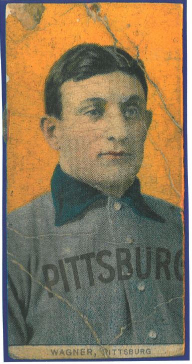 Rare Honus Wagner Pittsburgh Pirates baseball card sells for