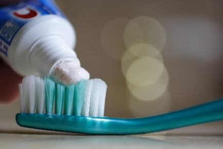 toothbrush and toothpaste image