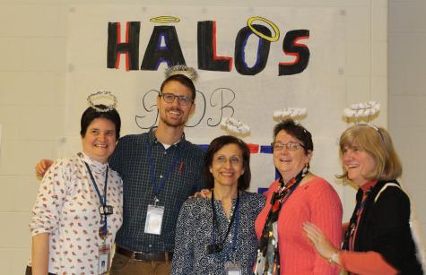 AHA staff members participate in Halos for Haiti fundraiser