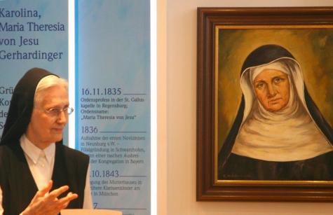 Sister Brunhild at the Motherhouse in Munich 2016