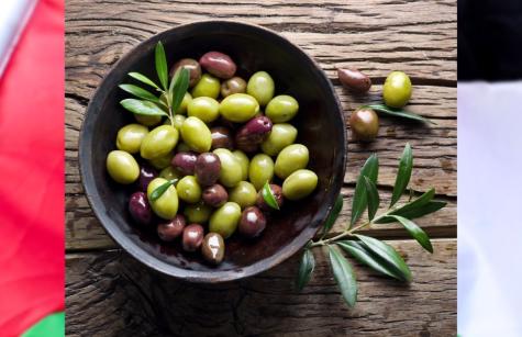 photo of bowl of olives