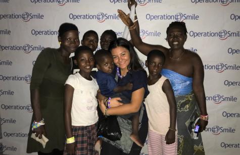 AHA student in Ghana with Operation Smile