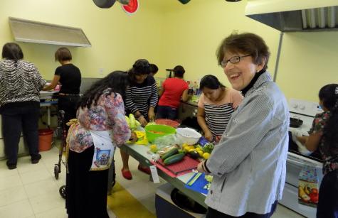 Sister Linda at the KinDoo center in Florida