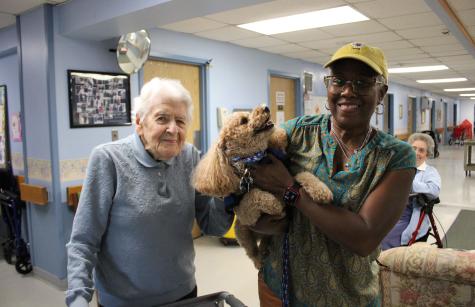 Photo of Sister Ann Marie Whelan with cooper