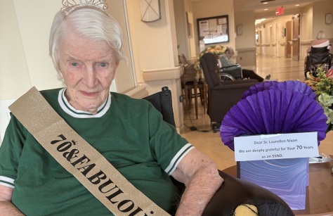 Sister Laurellen Nixon Celebrates 70th Jubilee Sister Laurellen Nixon Celebrates 70th Jubilee