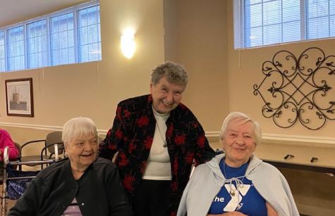 Sisters Jeanne Landry, Miriam Patrick Cummins, Susan Curtin